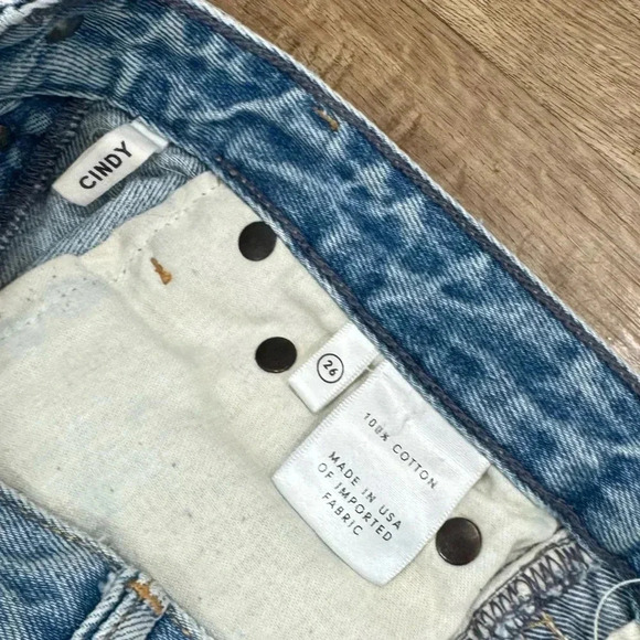 GRLFRND Cindy‎ High Rise Button Fly Jean Shorts - Picture 8 of 9